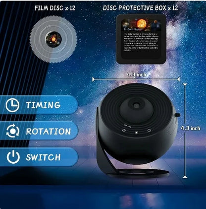 Galaxy Starry Sky 360° Projector