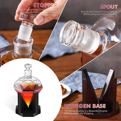 1000ml Diamond  Decanter