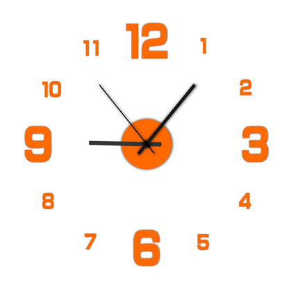 Frameless Wall Clock