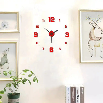 Frameless Wall Clock