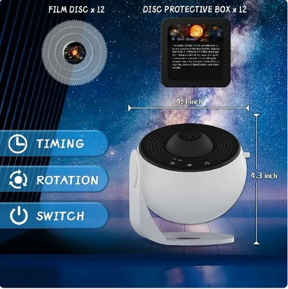 Galaxy Starry Sky 360° Projector