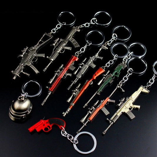 Guns Keychain