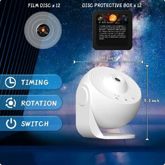 Galaxy Starry Sky 360° Projector