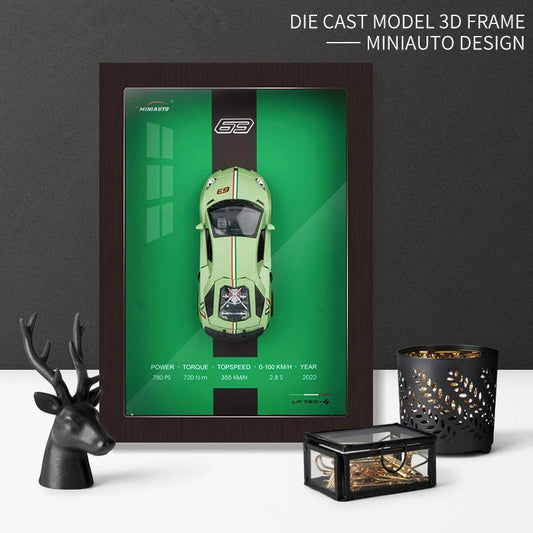 Framed SportsCar Art